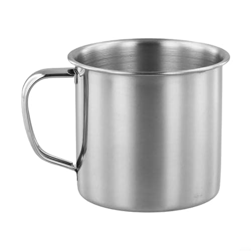 304 Stainless Steel Travel Mug Coffee Tea Cup for Camping Home Office Kitchen Dining Water Milk Tumbler Scratch Resistant Rust Multiple Sizes — view 5
