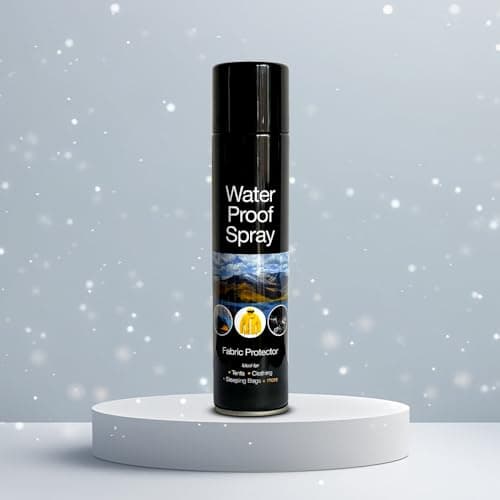 ANGIX 1 x Waterproof Spray Fabric Protector for Tents, Sleeping Bags, Shoes, Boots, Umbrellas & Outing Fishing Camping 300ml Rain & Stain Protection Water Repellent Spray — view 5