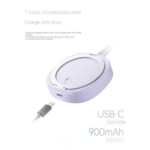 Magnetic Phone Fan - Adjustable Portable Cooler with Phone Holder, Rechargeable Mini Fan for Travel Cruise Beach Picnic Outdoor Summer Spor Room — view 5