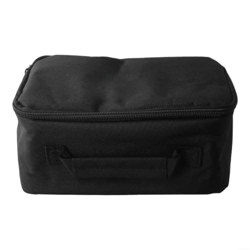 Black EVA Projector Bag 25x35cm Dustproof Travel — view 3
