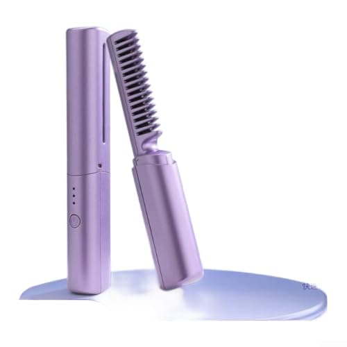 Portable Curling Iron Wireless Compact for Travel Pink(Pink) — view 6