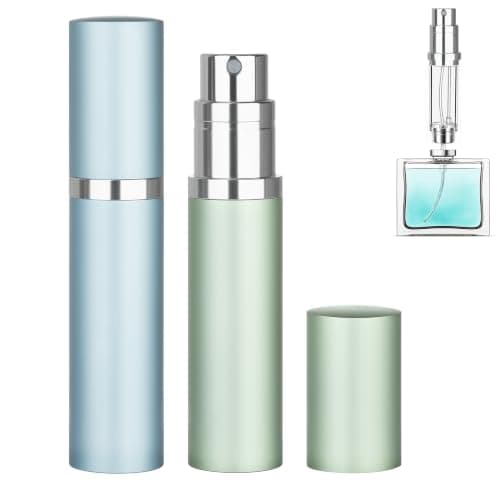 2-Pack 5ml Perfume Atomiser Bottles Refillable Travel, Perfume Spray Bottle