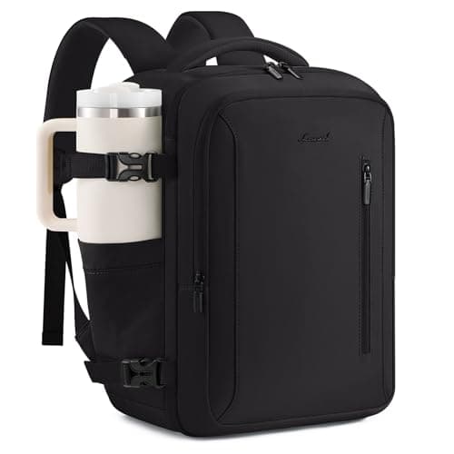 LOVEVOOK Ryanair Cabin Bags 40x30x20 Underseat Carry On Travel Backpack Womens Fit 14 Inch Laptop 24L Hand Luggage Rucksack Bag for Flight Small Weekend Duffel Bag Cabin Size for Eurowings Wizz Air