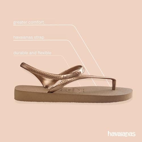 Havaianas Flash Urban Women's Sandals, Rose Gold, 8 UK — view 6