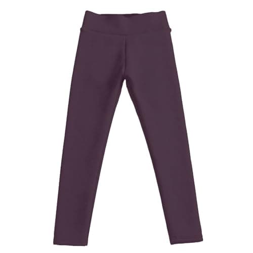 Thermal Leggings Women with Pockets High Waist Thermal Leggings with Pockets Long Winter Warm Tummy Control Yoga Fitness Stretchy Pants Trousers Outdoor Travel Hiking Camping Skiing Rose Gold — view 3