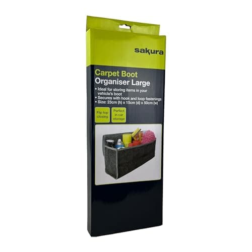 Sakura Car Tidy, Dark Grey, Large — view 2