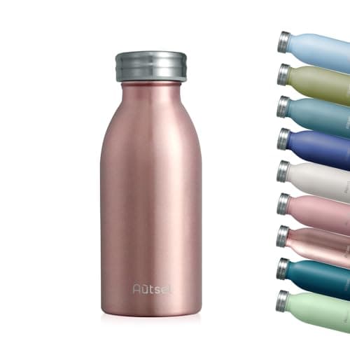 Stainless Steel Water Bottle 350ml, Double Wall Vacuum Insulated, BPA-Free