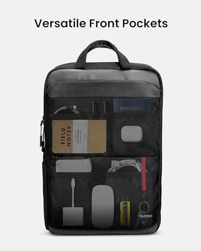 tomtoc Laptop Backpack, Laptop Bag for 16-inch MacBook Pro M5/M4, 24L — view 6