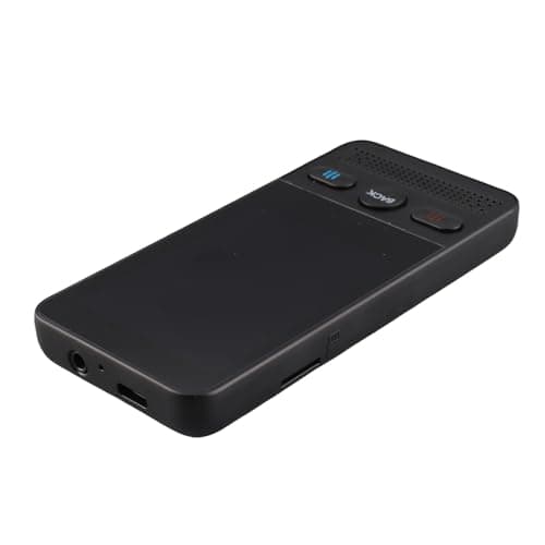 Hamwesh Portable Language Translator, 1000mAh Battery Noise Canceling Microphone Smart Voice Translator Device Real Time Translation with 3.0 Inch Touchscreen WiFi for Travel Shopping — view 2