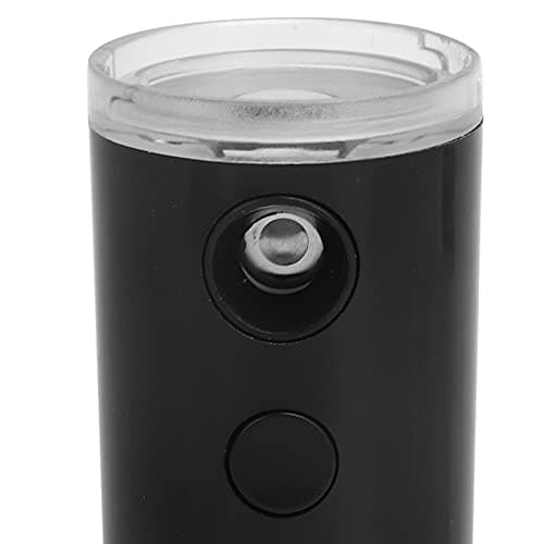 XOYIXOYI Facial Mist Spray, for All Skin Types, Portable Water Atomizer, Fine Mist Hydration, USB Rechargeable, Travel Size (Black) — view 5