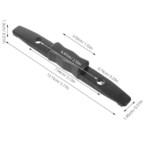 CAXUSD Replacement Luggage Handle Button 72mm Plastic Repair for Suitcase — view 2