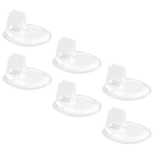 Gaomumu 3Pairs Silicone Thong Sandal Toe Protectors, Flip-Flop Toe Pads, Anti-Wear Foot Cushions, Forefoot Padding Inserts for Men and Women