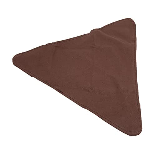 Beufee Travel Folding Camping Stool, Outdoor Tripod Seat Tripod Stool Cloth Three Legged Stool Portable Fishing Chair for Camping Party (Brown) — view 6