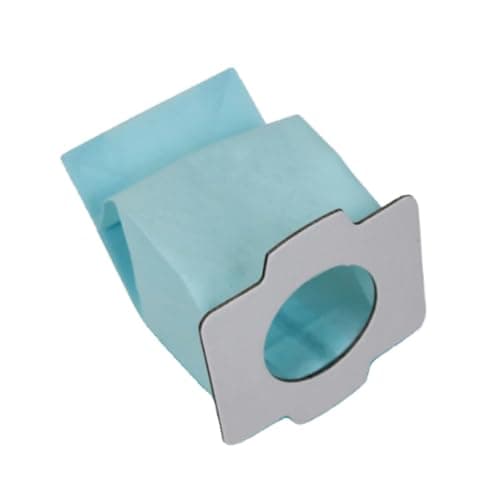 VZU Pack of 10 Vacuum Cleaner Bags for Makita Vacuum Cleaners, for Makita Handheld Vacuum Cleaner CL102D, CL104D, CL107D, CL182D, Antibacterial Paper Filter for Makita Battery Vacuum Cleaners, Blue — view 4