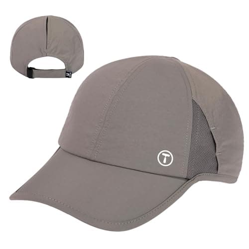 TOP-EX Womens Cooling High Ponytail Cap Grey S/M