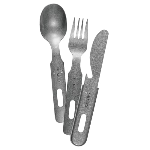 Fire-Maple Stainless Steel Camping Utensils Set Knife Fork Spoon — view 2