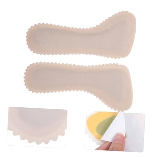 COLLBATH 4pairs Cork Insoles Adhesive Shoe Soles for Women Shoes Inserts Arch Support for Comfortable Walking and Standing for Everyday Use and Travel — view 6