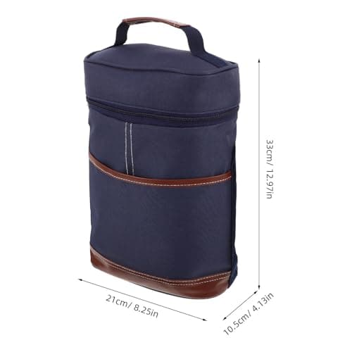 Homoyoyo Insulated Wine Bag with Thickened Aluminum Liner for 750ml Bottles — view 4