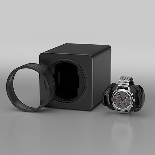 DUKWIN Single Watch Winder Box for 1 Automatic Watches Quiet Motor, 5 TPD — view 6