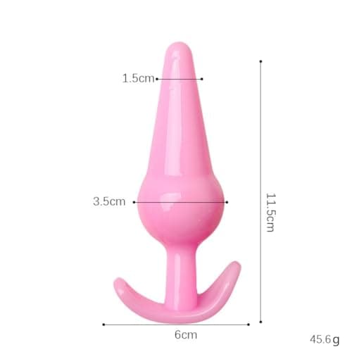6-Pack Style A Pink Elastic Silicone Hip Trainer — view 2
