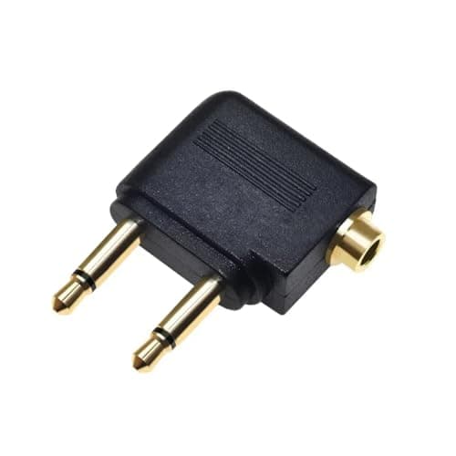MUHVWM 3.5mm Aircraft Earphones Link with Dense Gold Veneered Bronze — view 4
