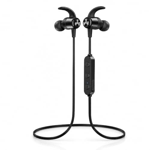 UXD Bluetooth Magnetic Neckband Earphones, 20H Playtime, Clear Call Mic, HiFi Sound, Liquid Silicone In-Ear Headphones with Volume Control for Running, Work & Travel
