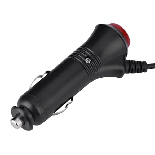 Beufee Car Cigarette Lighter, 12 Volt Power Supply Cigarette Lighter Plug, 1.9M Car 5.5 X 2.1mm DC Male Plug Spring Adapter Cable — view 5