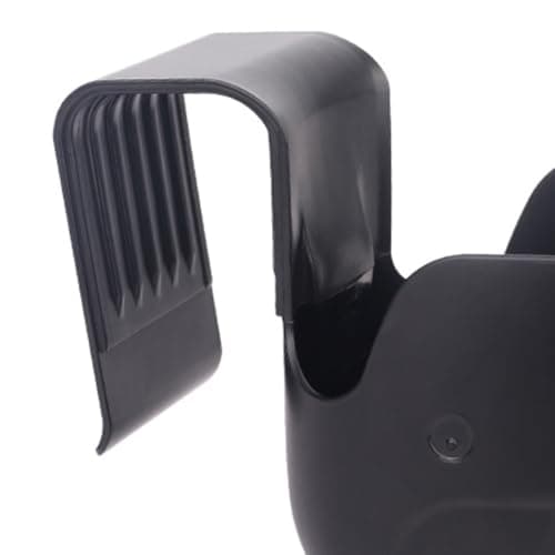 ABS Ride Cup Organizer for Travel Seating Areas, Clip-on Drink Holder Design, Daily Commute Helper, Single Pack Seat Side Beverage Organizer Travel Bottle Rest Caregiver Ride Accessory Commute Road — view 4