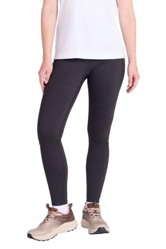 Mountain Warehouse Contin Womens Thermal Trekking Leggings - Moisture Wicking, Breathable & Stretchy Ladies Bottoms - Spring Summer, Walking, Hiking, Outdoors & Trekking Charcoal 14 — view 2