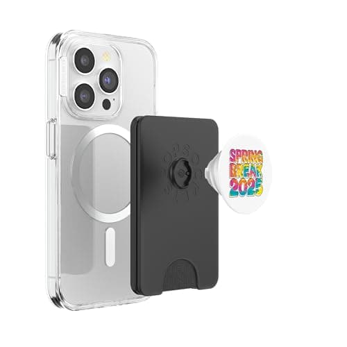 Spring Break 2025 Travel Vacation School Break PopSockets PopWallet for MagSafe — view 3