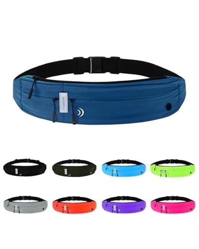 Waterfly Running Belt Bum Bag: Runner Marathon Jogging Men Women