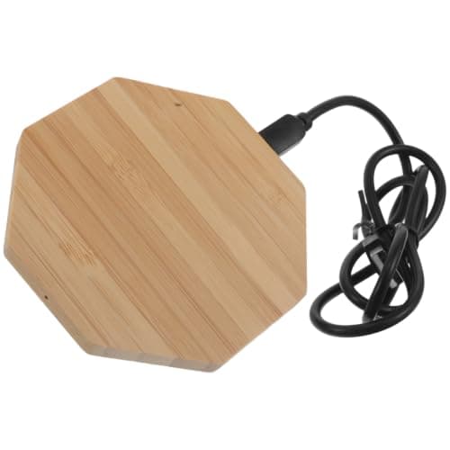 Wood Wireless Charger 10w Fast Charging Pad for Office Travel
