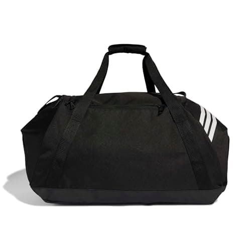 adidas Unisex Tiro Duffle Bag Large Duffel Bag, Black/White, One Size — view 2