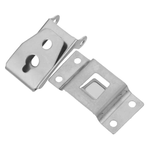 Detachable Hard Hat Headlamp Clips for Mining Work Stainless Steel