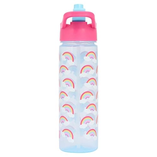 Polar Gear Rainbow Sky Kids Water Bottle, 600ml, BPA Free, Flip Cap with Straw, for Ages 48+ Months — view 3