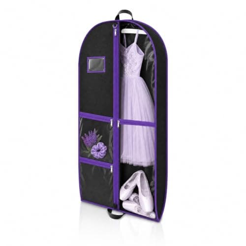 Dance Costume Bag, 40 inch Costume Bags for Dancers, Hanging Dress Bags
