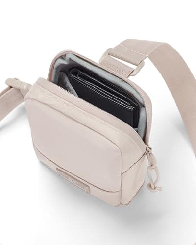 Johnny Urban Sling Bag Women & Men Beige - Arthur - Cross Body Bag with Adjustable Strap for Leisure, Festival, Travel - Shoulder Bag with Room for Phone, Keys, Wallet - Water Repellent — view 6