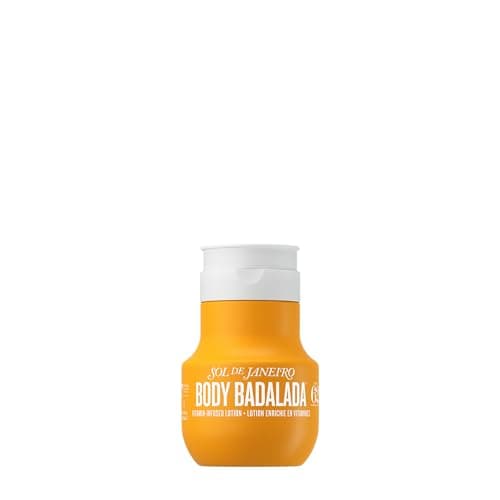 Sol de Janeiro Body Badalada Vanilla Lotion | Vitamin-Infused Body Lotion | Cheirosa 62 Fragrance | Travel Size | 100 ml
