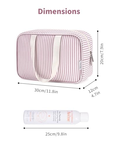 Narwey Large Toiletry Bags for Women,Travel Wash Bag Women for Toiletries — view 4