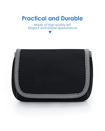 LENTION Electronics Accessories Storage Pouch, Cable Organiser Bag — view 2