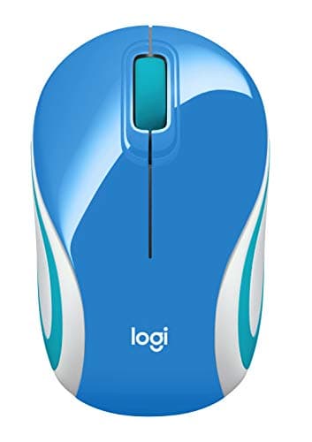 Logitech Wireless Mini Mouse M187 & 14" Sleeve Bundle - Red/Blue Camo — view 3