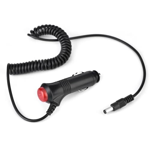 Beufee Car Cigarette Lighter, 12 Volt Power Supply Cigarette Lighter Plug, 1.9M Car 5.5 X 2.1mm DC Male Plug Spring Adapter Cable — view 4