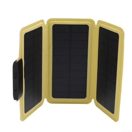 Portable 30w Foldable Solar Panel Waterproof Abs Yellow For Charger For Outdoor Camping Hiking Power Supply — view 2