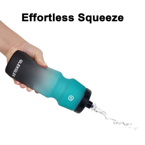 GLEKGLEK Squeeze Sports Bottle 750ml, Leakproof Drinks Bottle, BPA Free — view 5