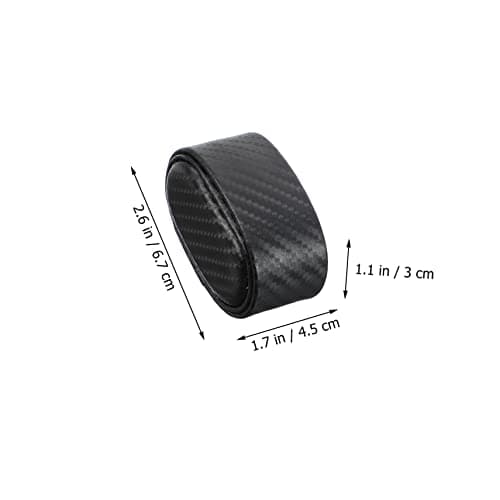 GALPADA Black Watch Display Pillows 5 Pack PU Leather Bracelet Supports — view 4