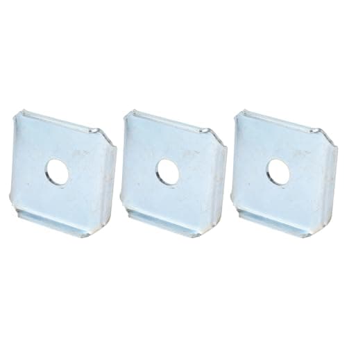 Qqmora Double Mulching Adapter Metal Heavy Duty Professional Grade Universal Fit Commercial Mower Adapter Kit for XB2 XB3 Lawn Mowers 3PCS — view 5