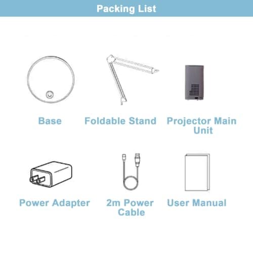 Art Drawing Projector, Portable Tracing Projector With Wifi And Usb Connectivity, Easy Image Transfer For Artists, Canvas, Wall, Board And Desktop Use — view 3