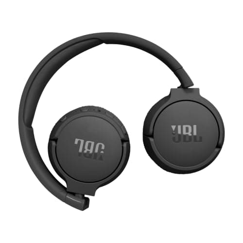 JBL Tune 670 NC Wireless On-Ear Bluetooth Headphones with Adaptive Noise-Cancelling Technology and Lightweight Design, 70-Hour Battery Life, Black — view 2