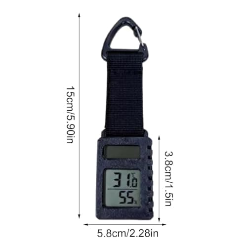 Backpacking Temperature Monitor Portable Digital Outdoor Gear — view 4