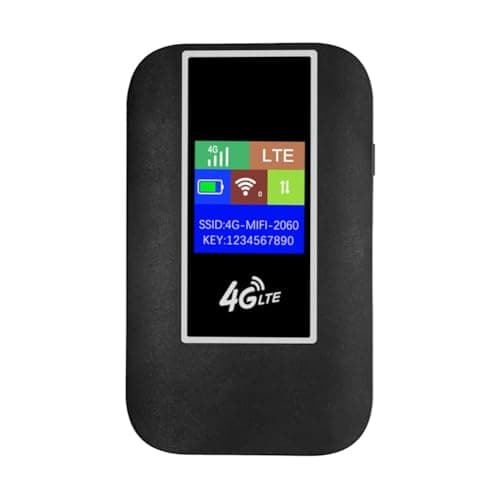 Xuzxinze Mobile WiFi Router Compact Pocket Design for Travel and Work Daily